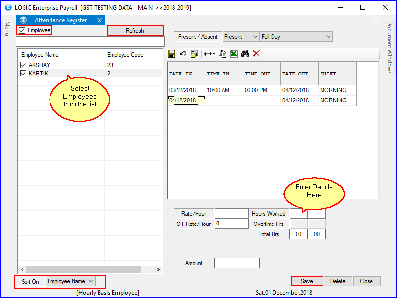 Attendance Register-3